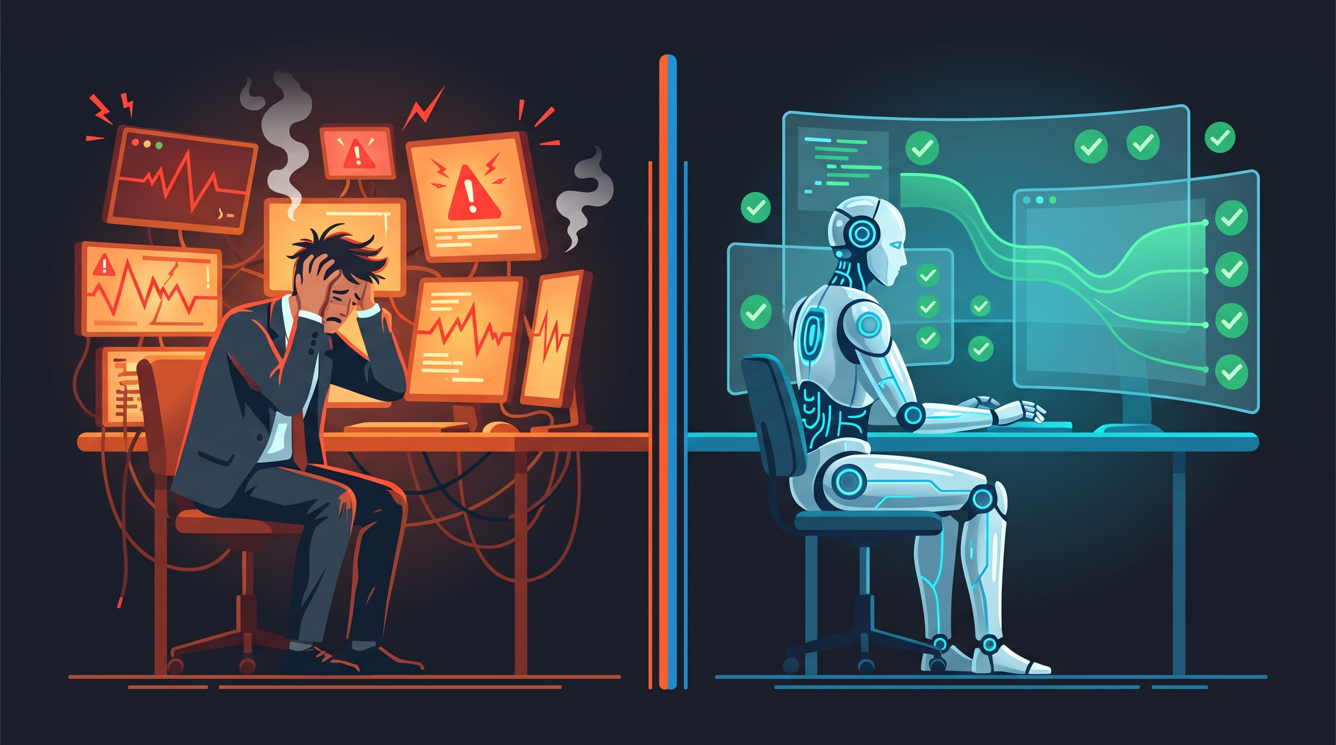 AI trading bot vs manual trading comparison — speed, emotion, coverage